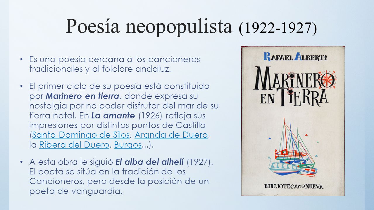 Poesía neopopulista ( )