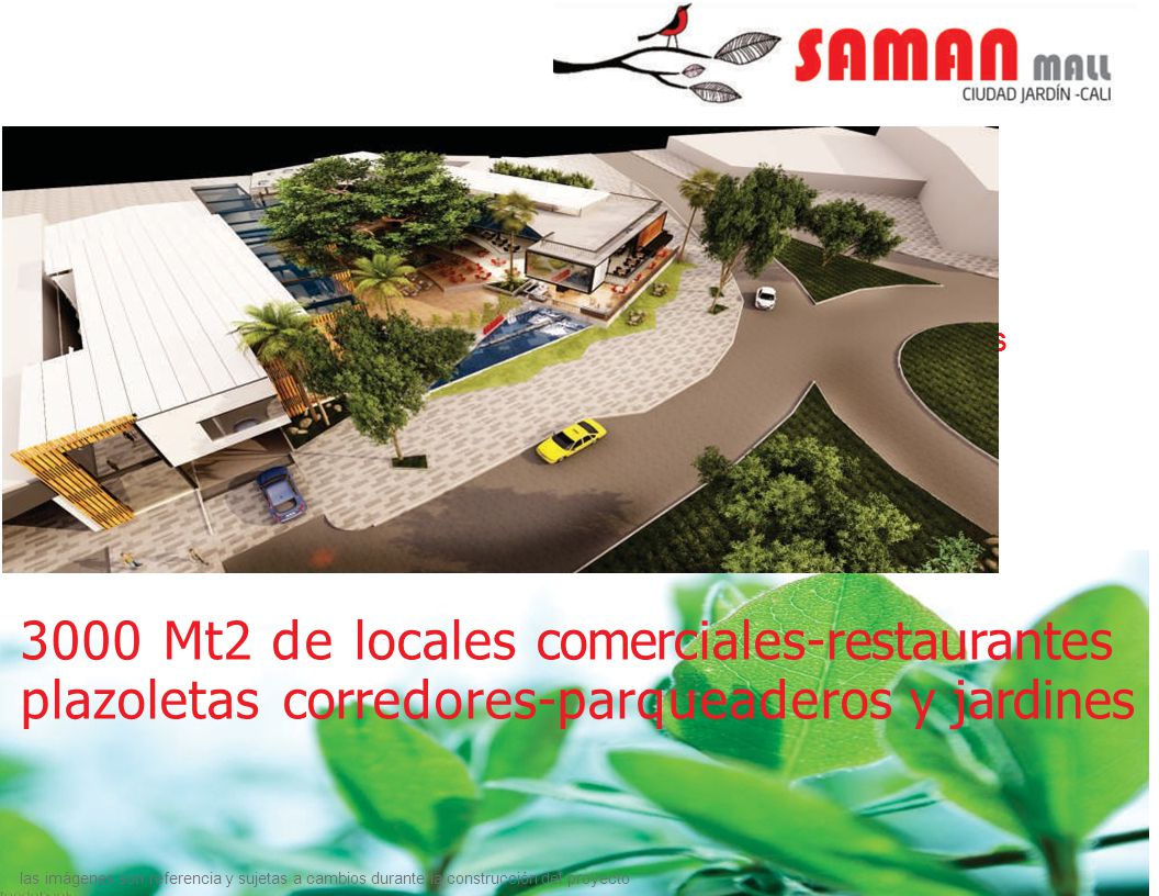 LOCAL TGI FRIDAY´ RAMPA. S Mt2 de locales comerciales-restaurantes plazoletas corredores-parqueaderos y jardines.