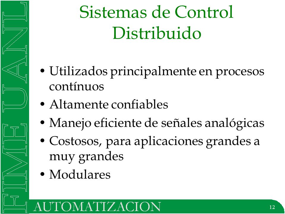 Sistemas de Control Distribuido