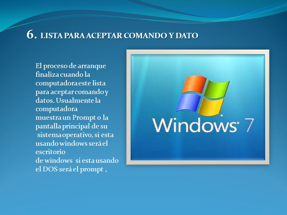 Proceso De Arranque De Una Computadora Ppt Descargar