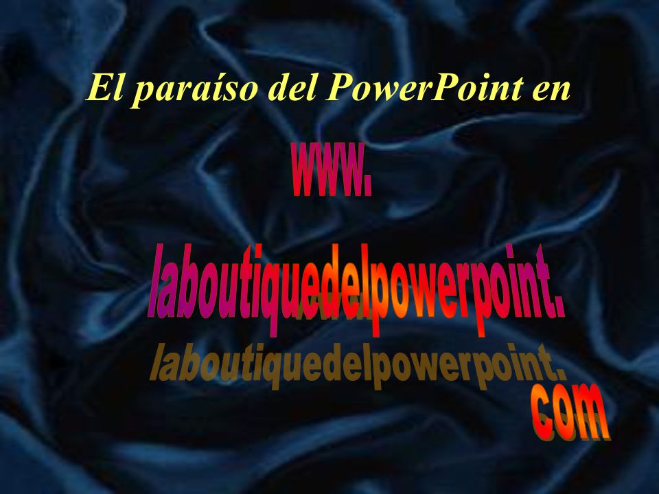 El paraíso del PowerPoint en