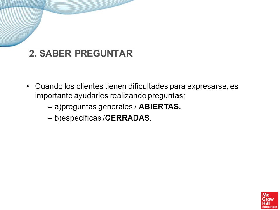 2. SABER PREGUNTAR