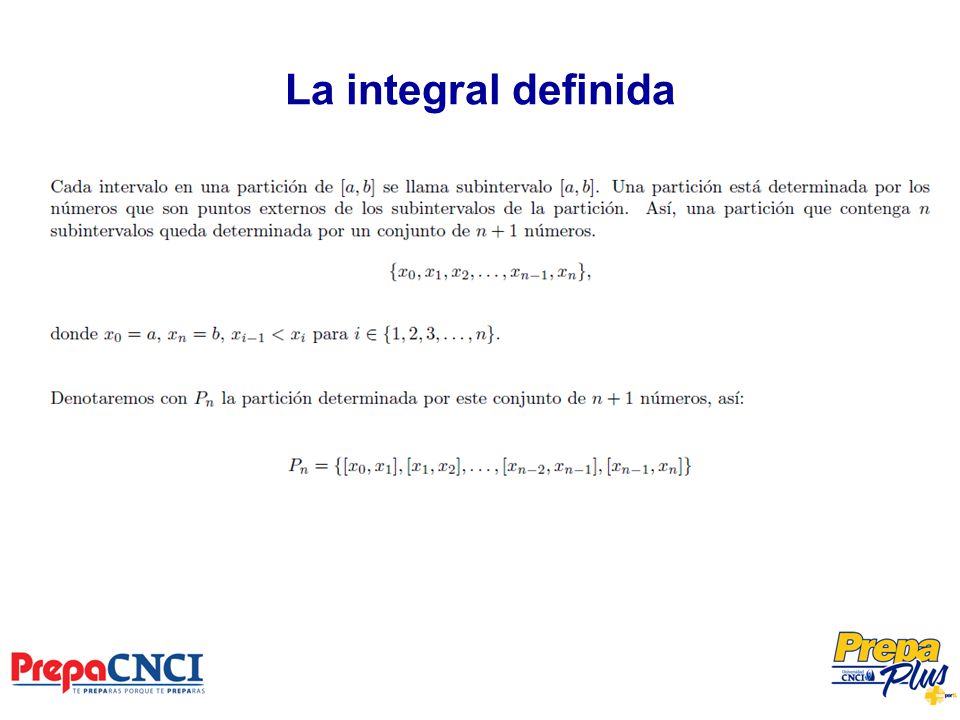 La integral definida