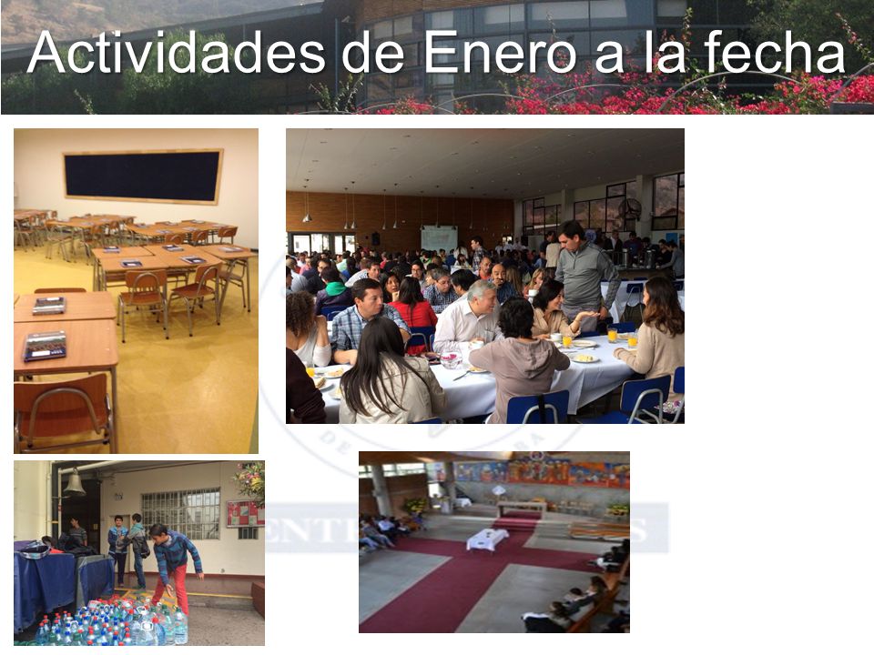 Actividades de Enero a la fecha