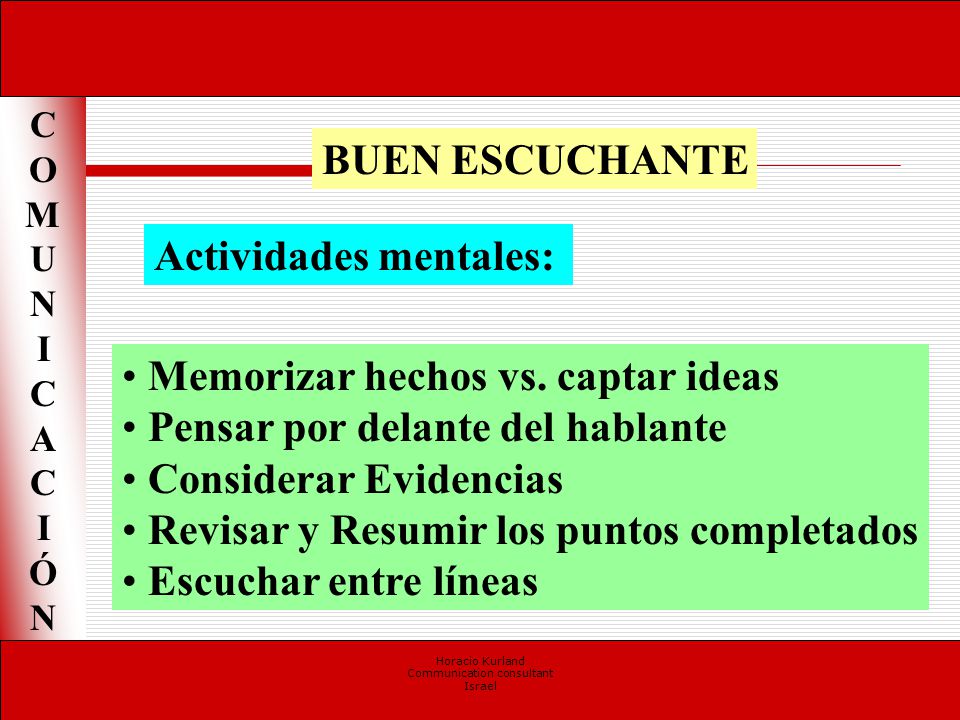 Communication consultant