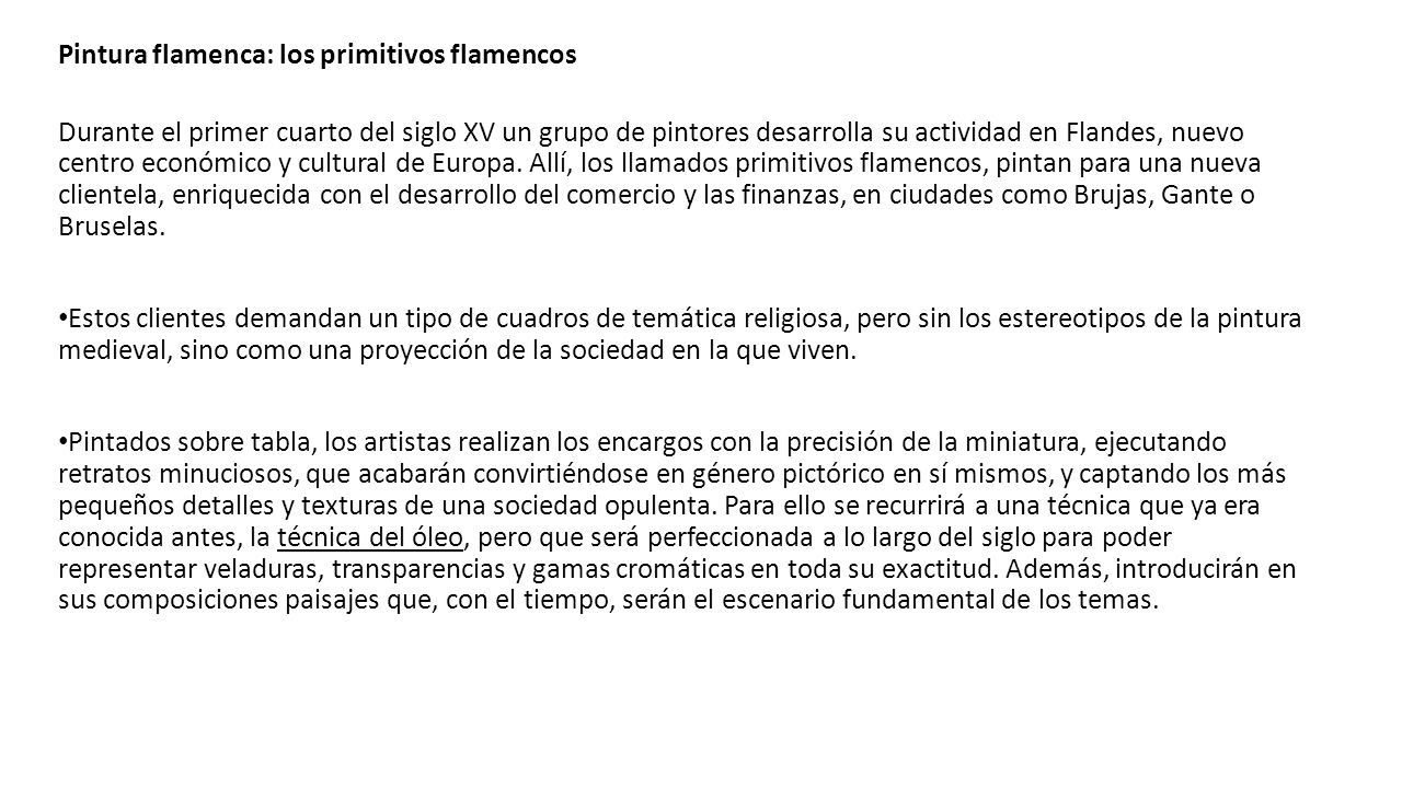 Pintura flamenca: los primitivos flamencos