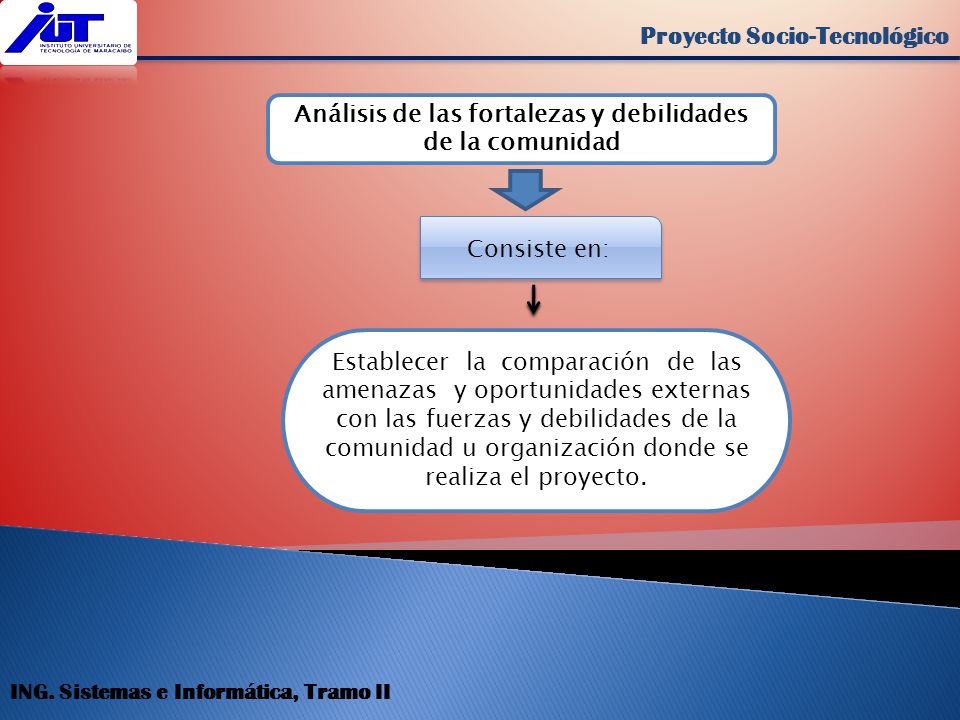 Análisis de las fortalezas y debilidades de la comunidad