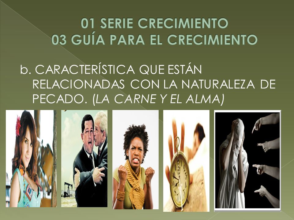 01 SERIE CRECIMIENTO 03 GUÍA PARA EL CRECIMIENTO