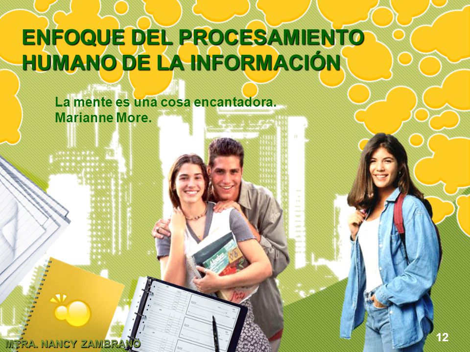 ENFOQUE DEL PROCESAMIENTO HUMANO DE LA INFORMACIÓN