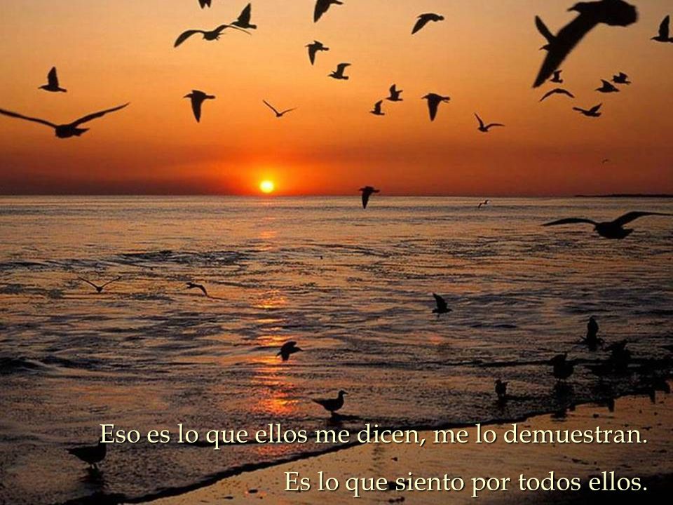 Eso es lo que ellos me dicen, me lo demuestran.