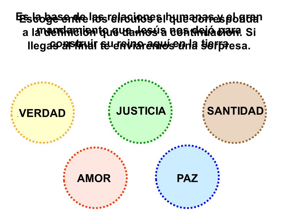 Es la base de las relaciones humanas y el gran mandamiento que Jesús nos dejó para construir su reino aquí en la tierra