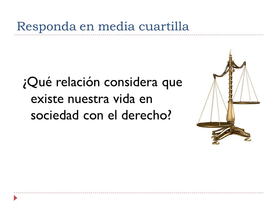 Responda en media cuartilla
