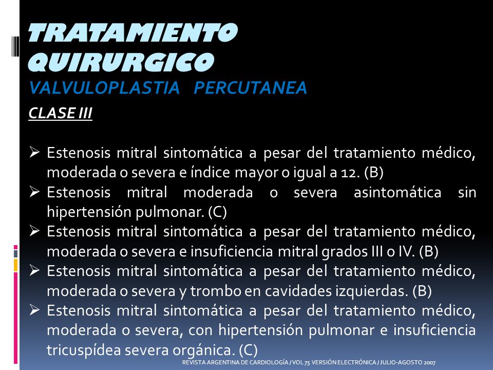 TRATAMIENTO QUIRURGICO