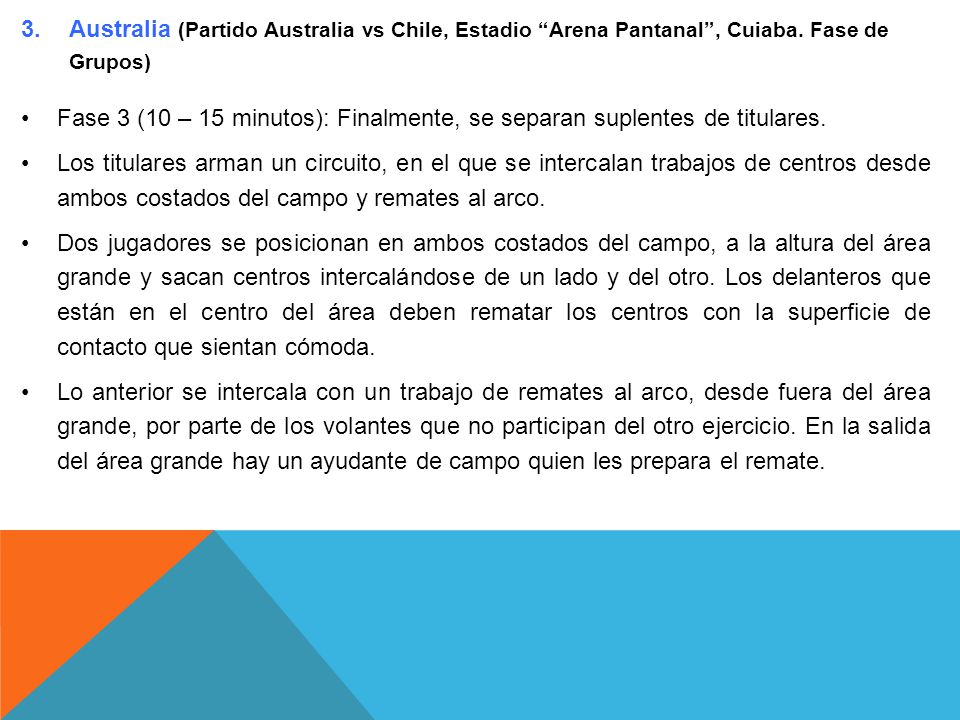 Australia (Partido Australia vs Chile, Estadio Arena Pantanal , Cuiaba. Fase de Grupos)