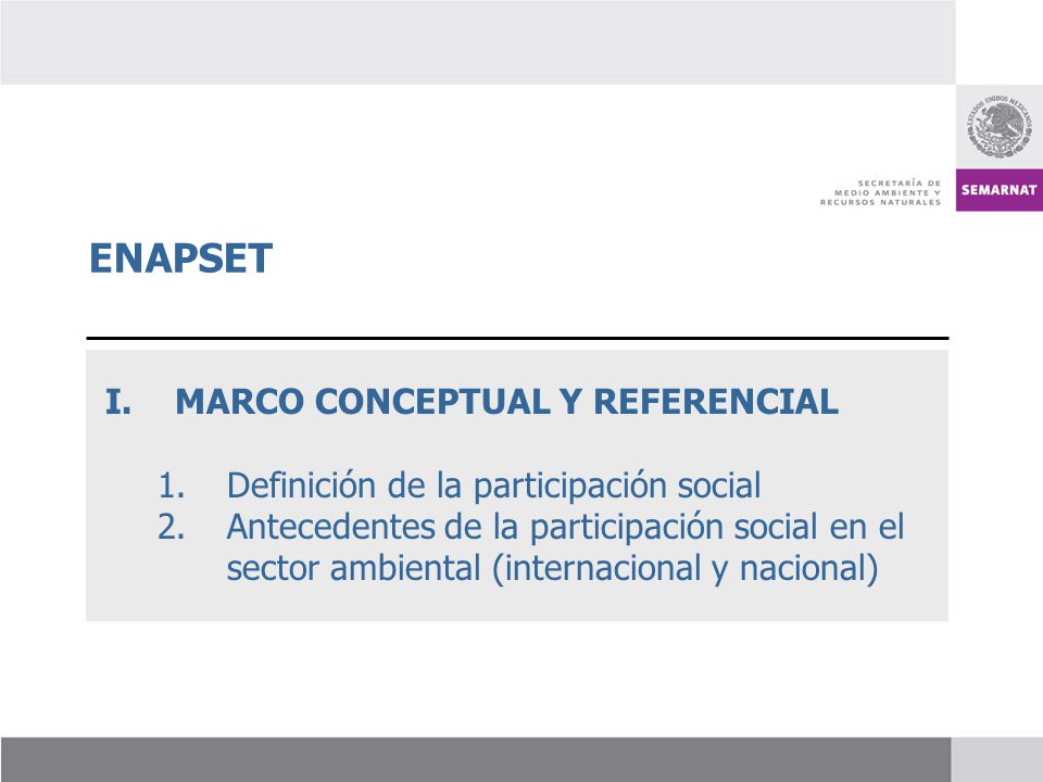 ENAPSET MARCO CONCEPTUAL Y REFERENCIAL