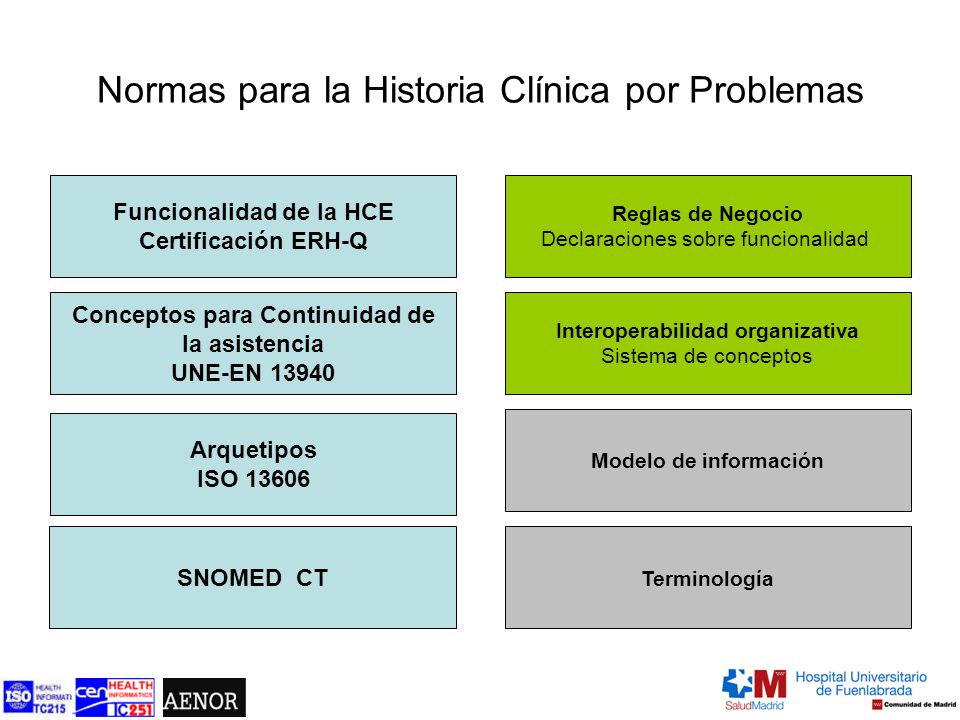 Normas para la Historia Clínica por Problemas