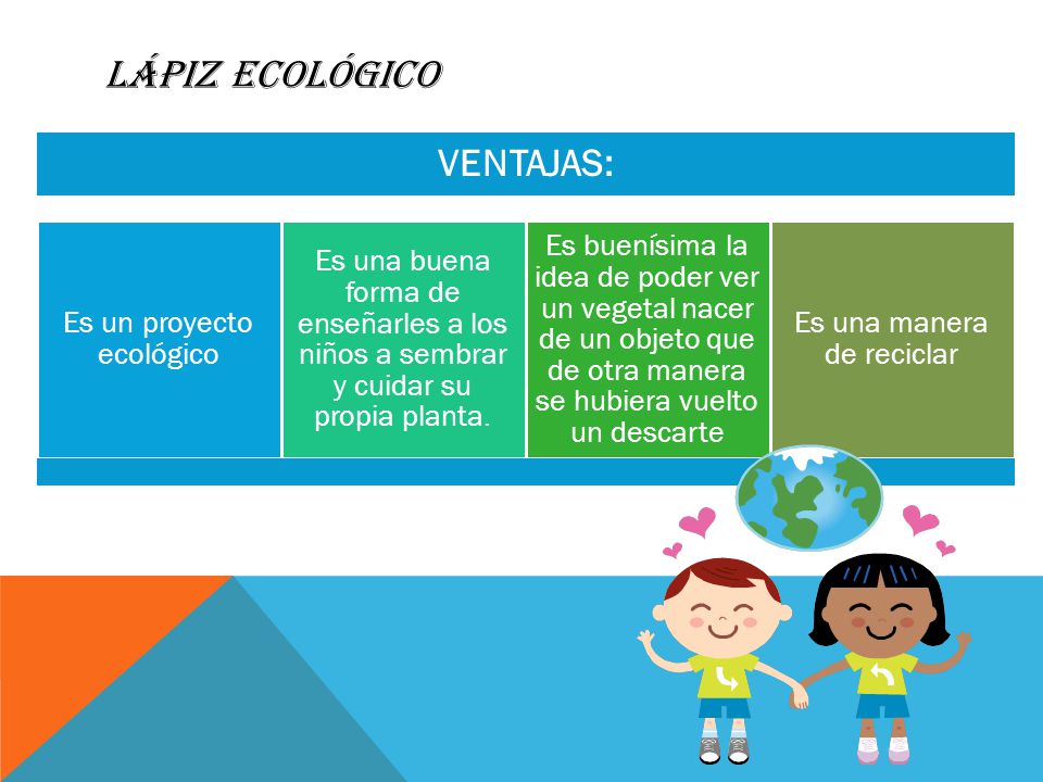 Lápiz ecológico fecha de creación: Integrantes: - ppt descargar