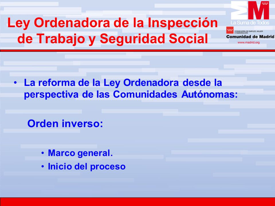 Ley Ordenadora de la Inspección de Trabajo y Seguridad Social