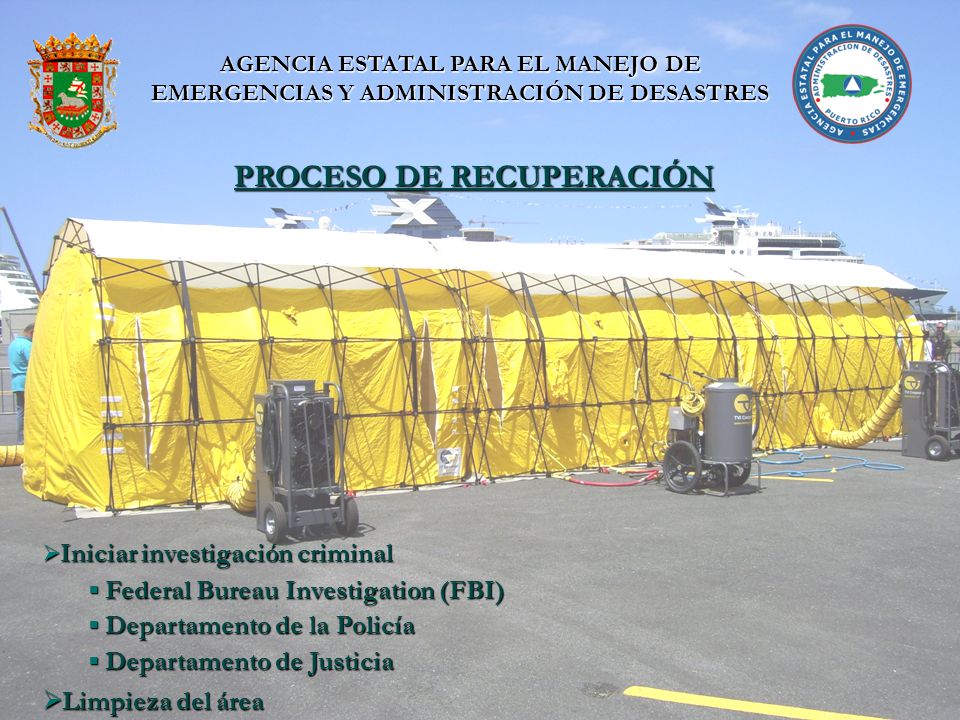 PROCESO DE RECUPERACIÓN