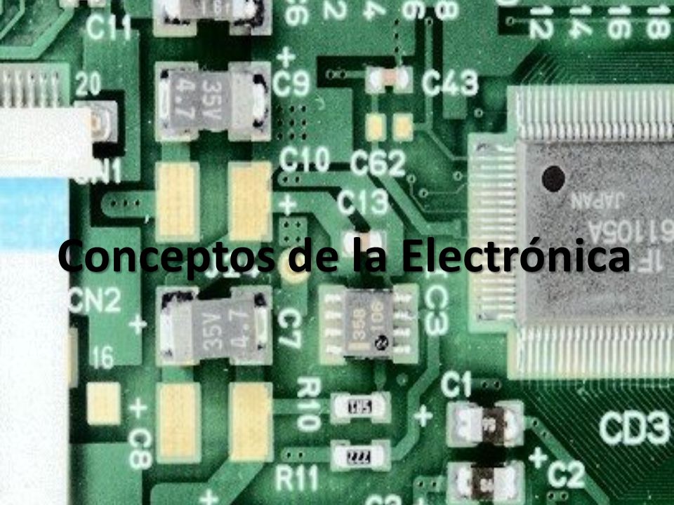 Conceptos de la Electrónica