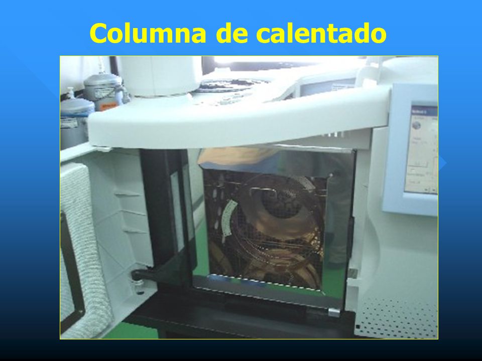 Columna de calentado
