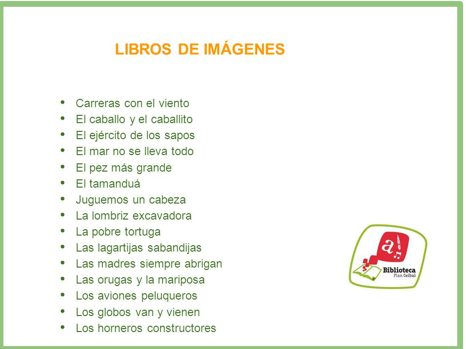 LIBROS DE IMÁGENES Carreras con el viento El caballo y el caballito