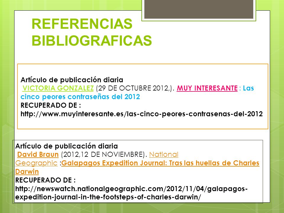 REFERENCIAS BIBLIOGRAFICAS