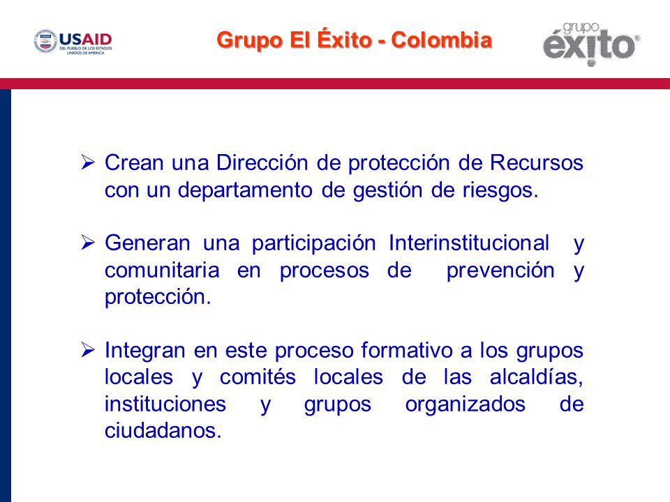 Grupo El Éxito - Colombia