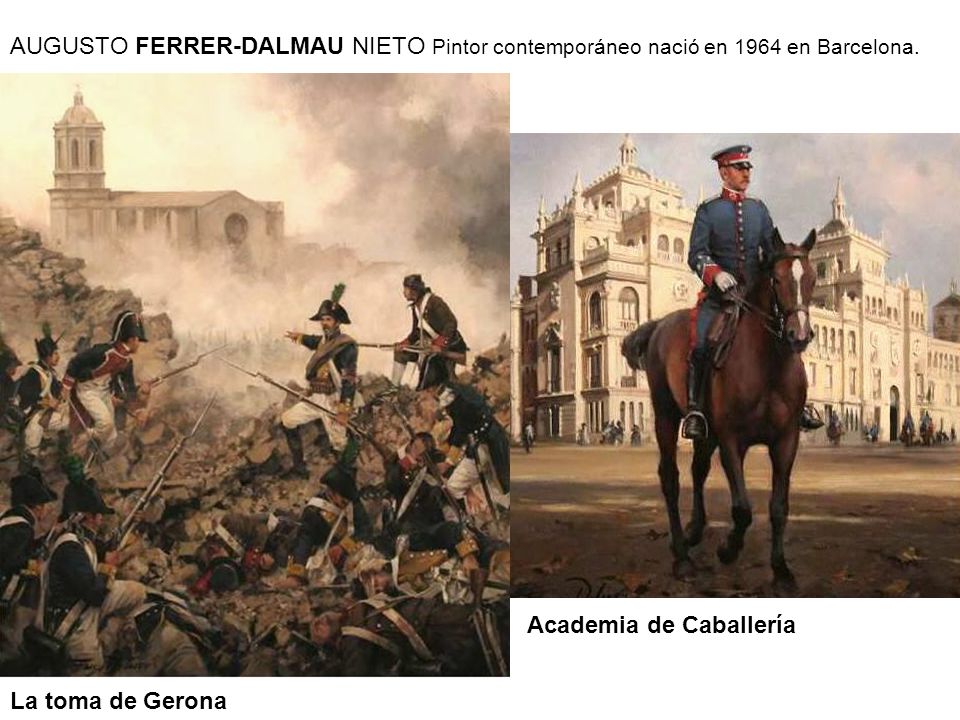 AUGUSTO FERRER-DALMAU NIETO Pintor contemporáneo nació en 1964 en Barcelona.