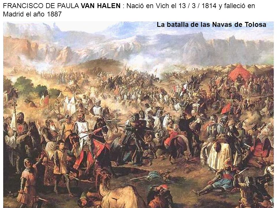 FRANCISCO DE PAULA VAN HALEN : Nació en Vich el 13 / 3 / 1814 y falleció en Madrid el año 1887