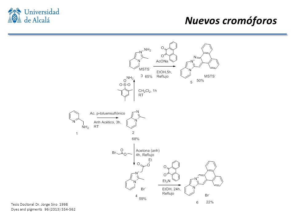 Nuevos cromóforos Tesis Doctoral Dr. Jorge Siro 1998