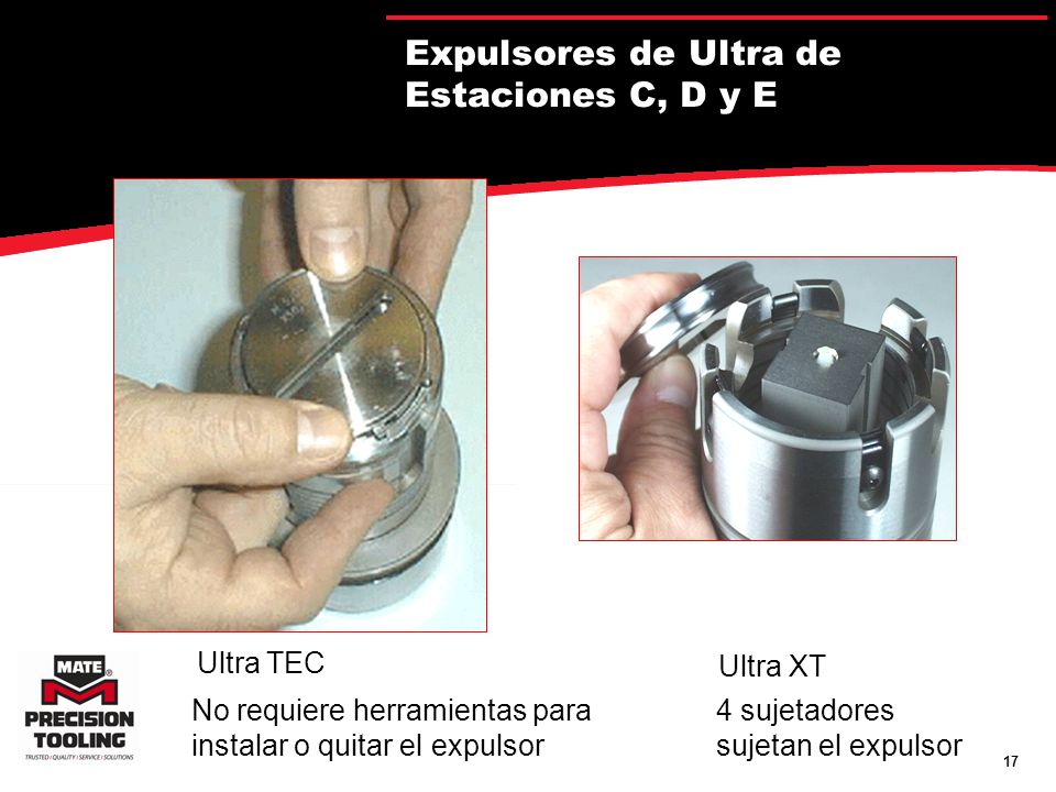 Expulsores de Ultra de Estaciones C, D y E