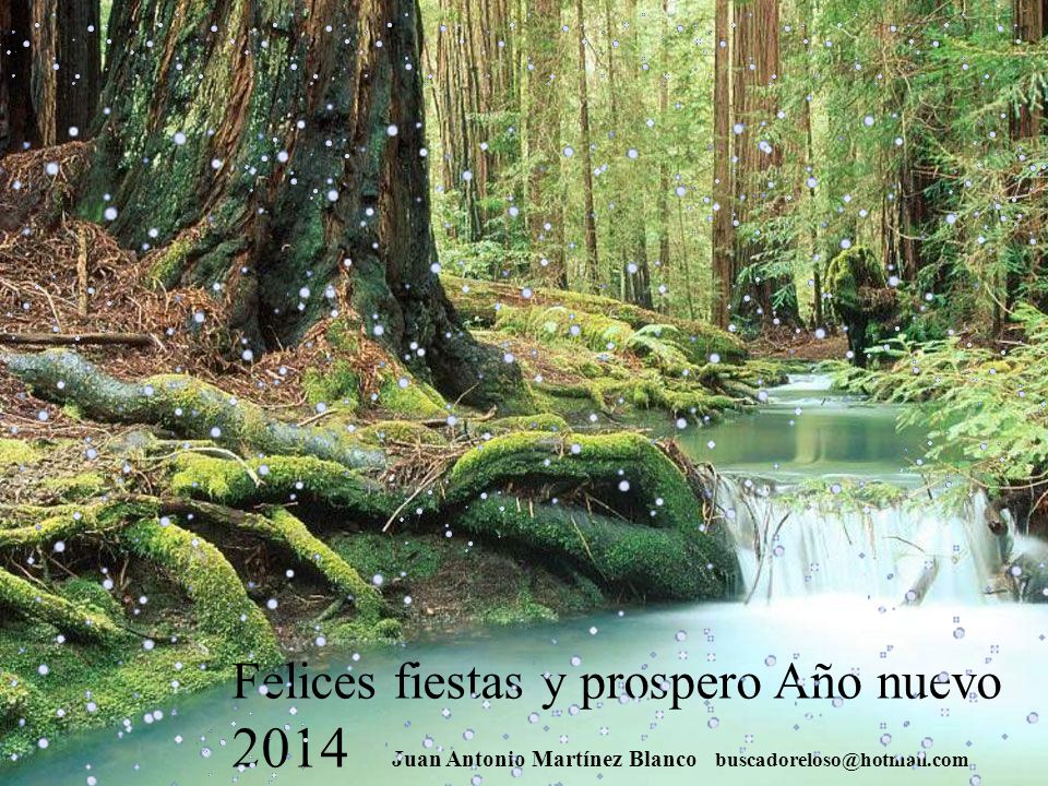 Felices fiestas y prospero Año nuevo 2014 Juan Antonio Martínez Blanco