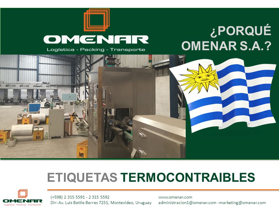 ETIQUETAS TERMOCONTRAIBLES