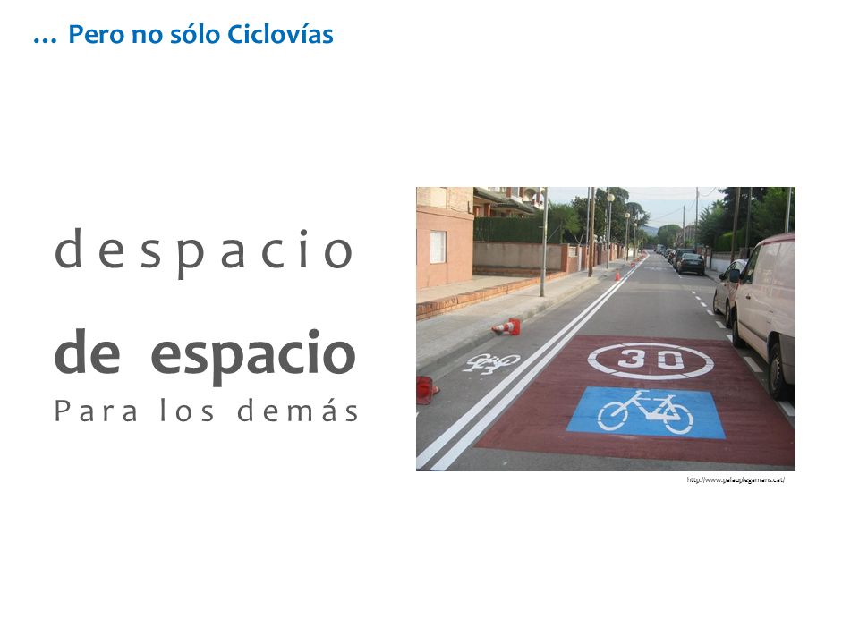 de espacio d e s p a c i o P a r a l o s d e m á s