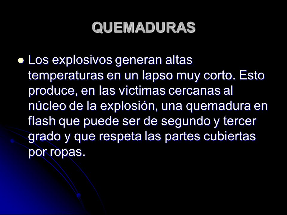 QUEMADURAS