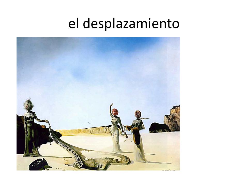 el desplazamiento Women With Floral Heads Encountering the Skin of a Grand Piano flores toman el lugar de la cabeza, el piano y bocina afuera.