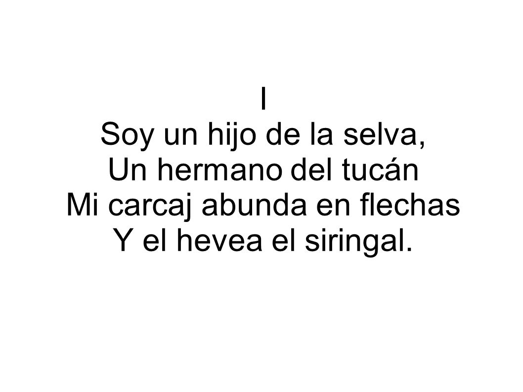 Mi carcaj abunda en flechas