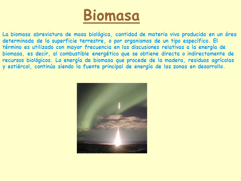 Biomasa