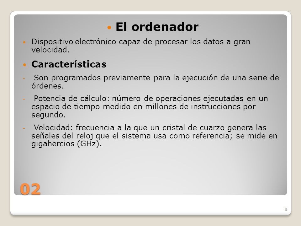 Tipos de ordenadores según su capacidad y potencia