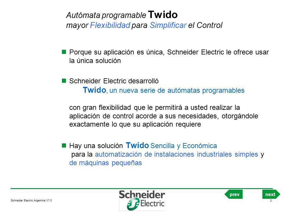 Autómata programable Twido mayor Flexibilidad para Simplificar el Control