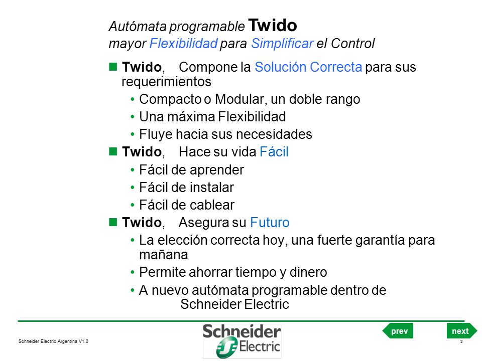 Autómata programable Twido mayor Flexibilidad para Simplificar el Control