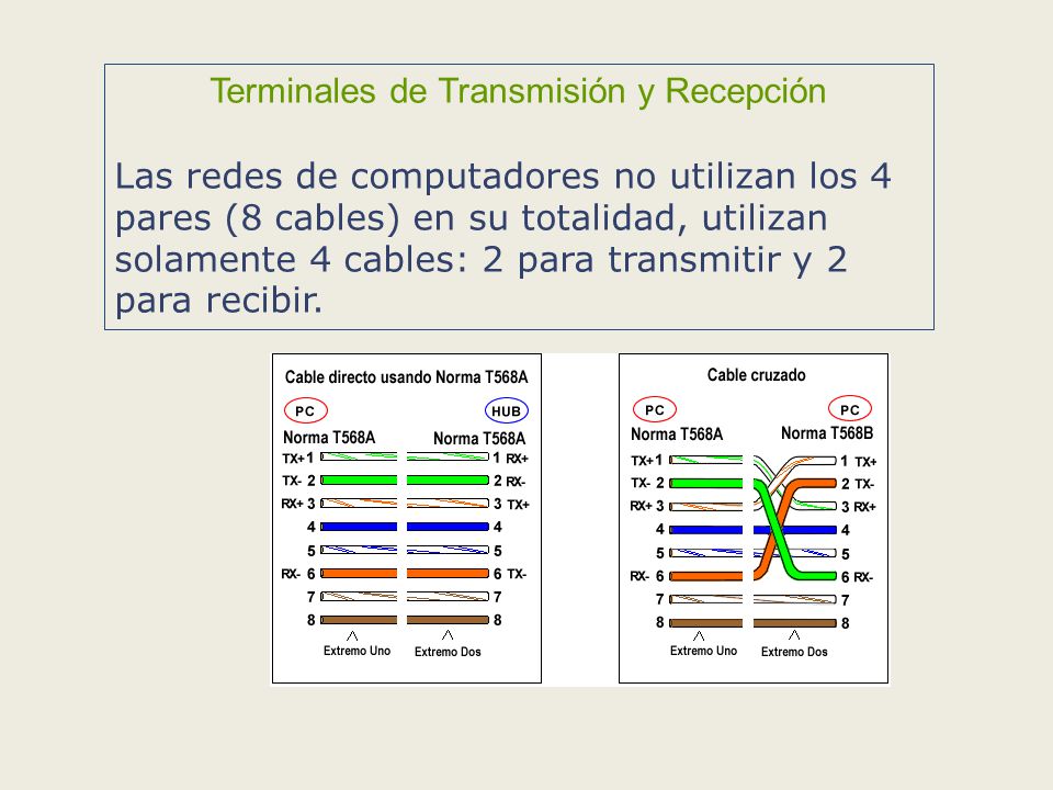 Terminales de Transmisión y Recepción