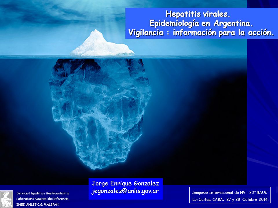 Epidemiología en Argentina. Vigilancia : información para la acción.