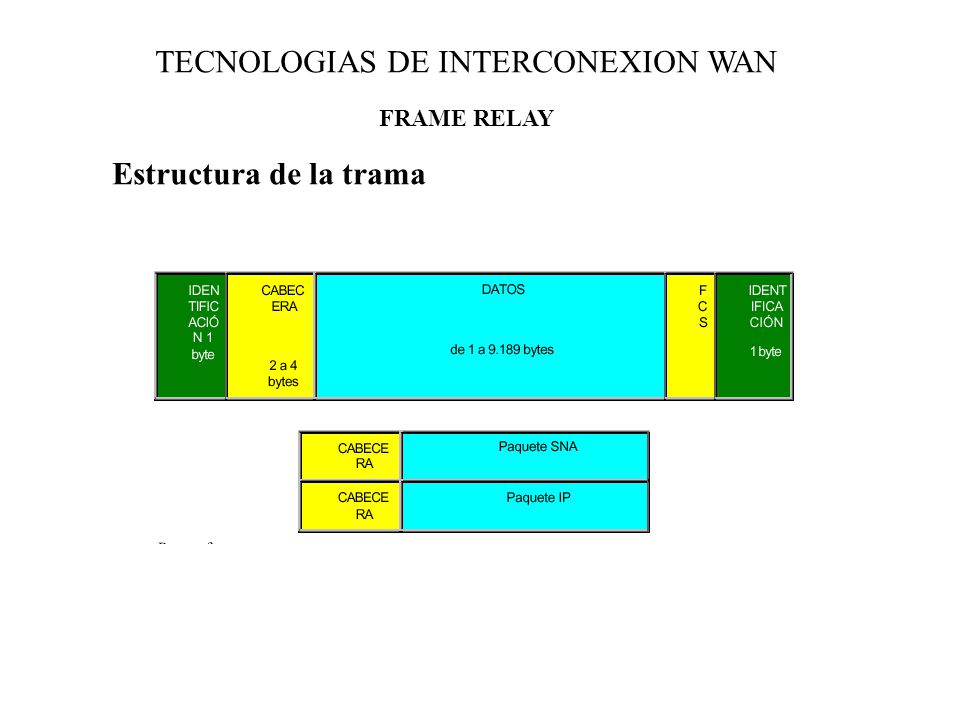 TECNOLOGIAS DE INTERCONEXION WAN
