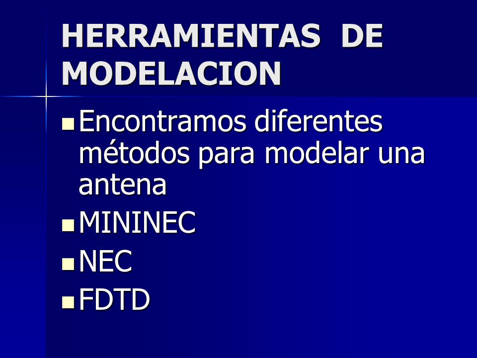 HERRAMIENTAS DE MODELACION