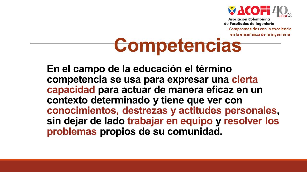Comprometidos con la excelencia en la enseñanza de la ingeniería