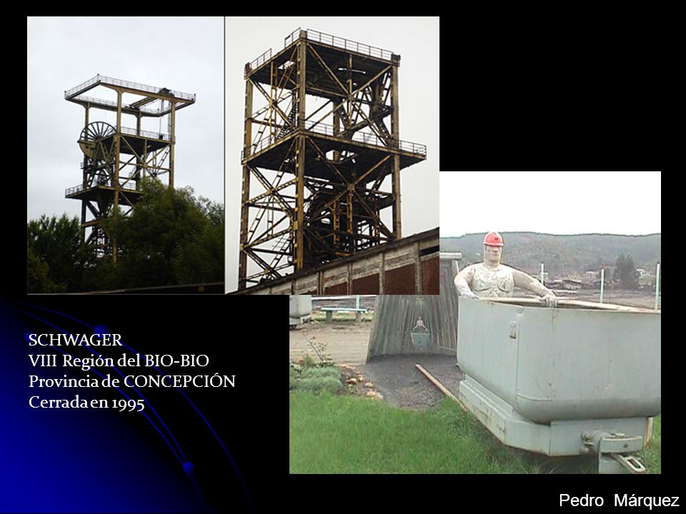 SCHWAGER VIII Región del BIO-BIO Provincia de CONCEPCIÓN Cerrada en 1995 Pedro Márquez