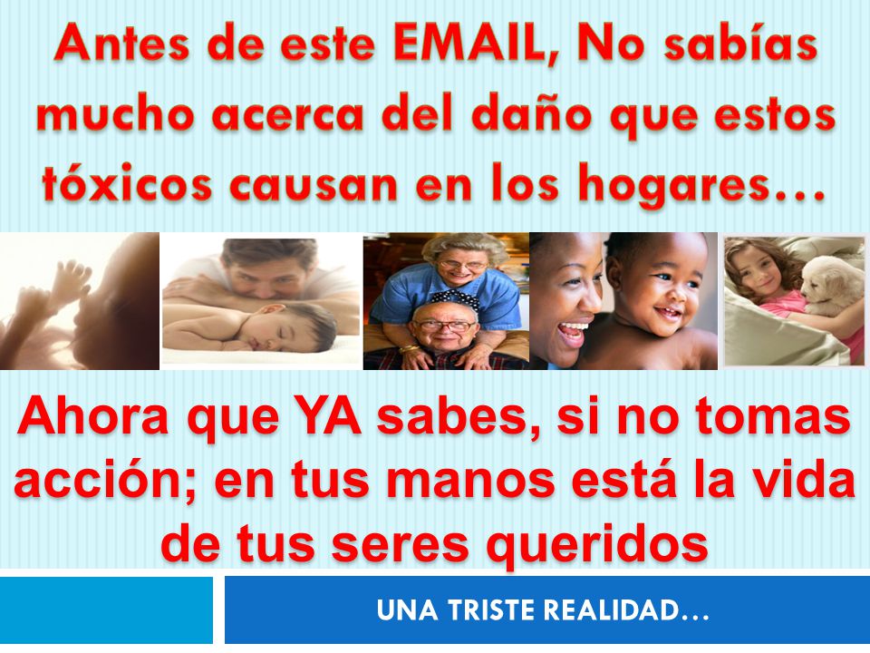 Ahora que YA sabes, si no tomas acción; en tus manos está la vida