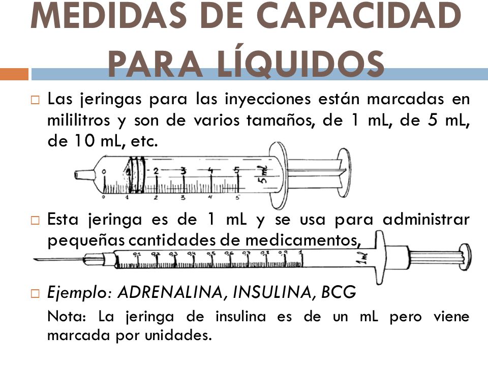 MEDIDAS DE CAPACIDAD PARA LÍQUIDOS